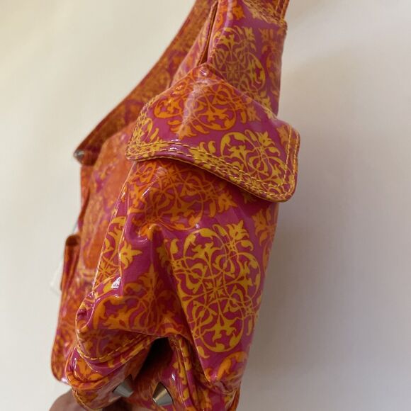 Kalencom New Orleans Midi Buckle Diaper Bag Oil Cloth Eco-Friendly UNUSED - Picture 3 of 10